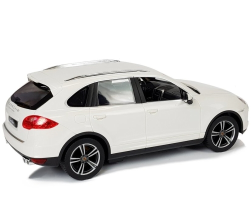 Car R/C Porsche Cayenne Turbo Rastar 1:14 White