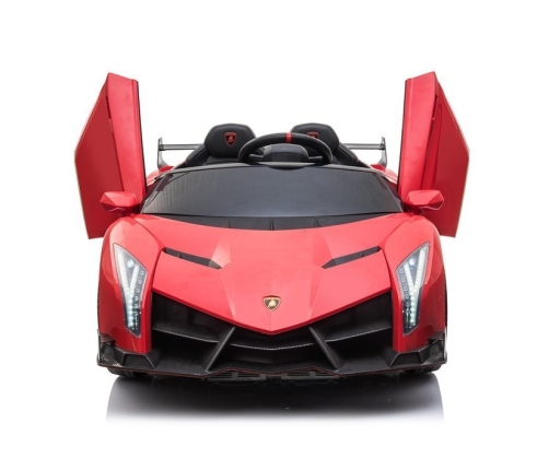 Elektriskā sporta automašīna bērniem Lamborghini Veneno Red