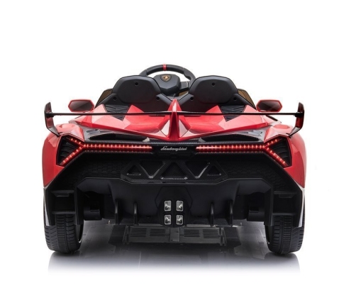 Elektriskā sporta automašīna bērniem Lamborghini Veneno Red