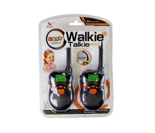 Walkie-talkies Range 100 m Navy Blue For Children