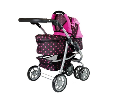 2in1 Stroller with Black and Pink Bag