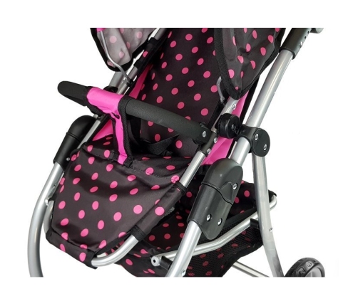 2in1 Stroller with Black and Pink Bag