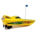 Remote Controlled Speedboat Pilot Rudder 27 Mhz 40 cm Range 40 m Yellow