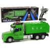 Remote Controlled Garbage Truck Pilot 2.4G Lights Sounds Green