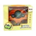 Interactive Orange Sports Steering Wheel For Kids Sounds Lights