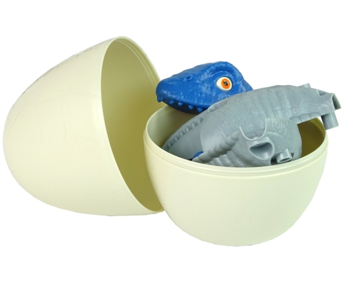 Set Dinosaur Mosasaur with Egg DIY Screwdriver Blue