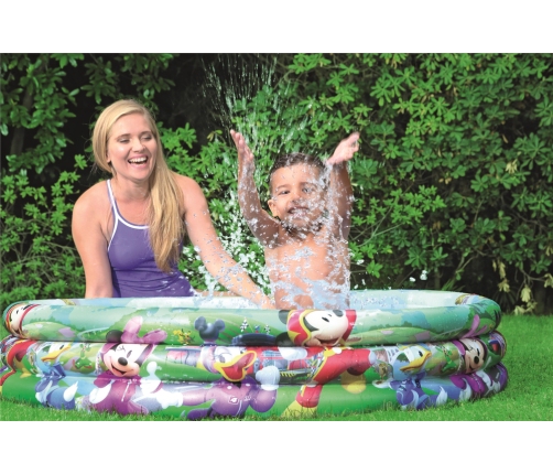 Mickey Mouse Inflatable Pool for Children 122 x 25 cm Bestway 91007