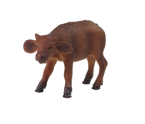 Figurine Buffalo Calf African Zoo Animals