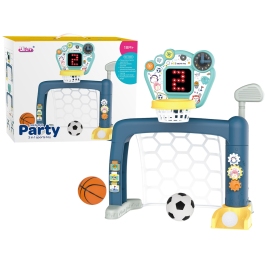 3in1 Set For Toddlers Arcade Games Golf Basketball Football