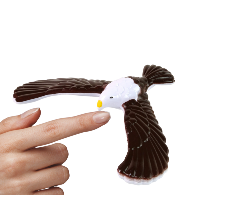 Antigravity Balancing Bird Brown Toy