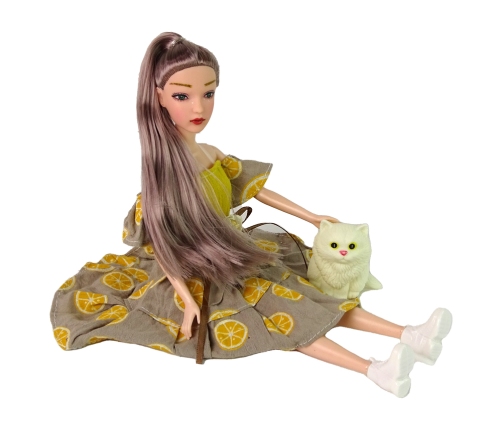 Emily Doll with Windmill Cat For Kids