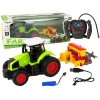 Agricultural Vehicle Tractor with Baler R/C 1:16 Green