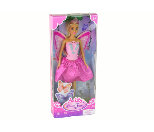 Large Anlily Fairy Pink Wings Doll