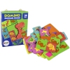 Logic Game Double-Sided Puzzle Dominoes Dinosaurs 10cm x 5cm 28 Pieces.