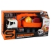 Garbage Truck With Crane Friction Drive Orange 1:16