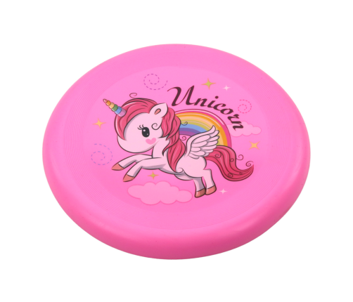 Pink Unicorn Flying Frisbee Disc 20cm