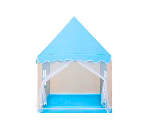 Children's Portable Folding Playhouse Tent Blue