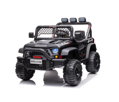 Двухместный детский электромобиль Jeep Geoland BRD-2108 Black