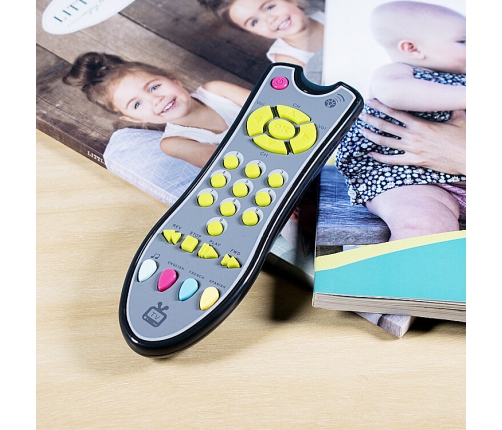 Interactive TV Remote Control For Toddler Educational Light Sound