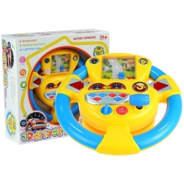 Interactive Steering Wheel For Kiddie Sounds