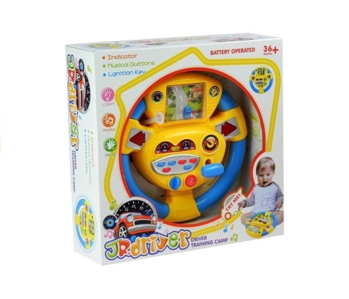 Interactive Steering Wheel For Kiddie Sounds