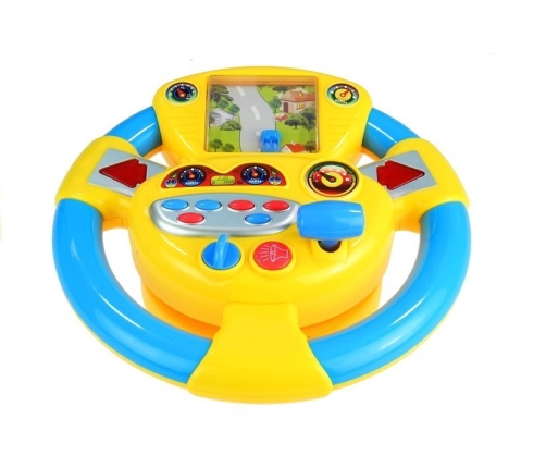 Interactive Steering Wheel For Kiddie Sounds