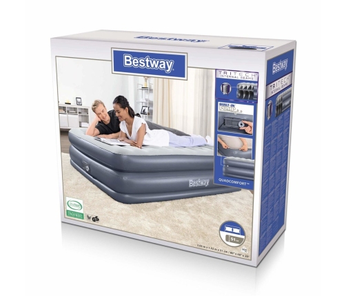 Inflatable mattress with pump 203 x 152 x 51 cm Bestway 67925