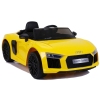 Elektriskā sporta automašīna bērniem Big Audi R8 JJ2198 Yellow