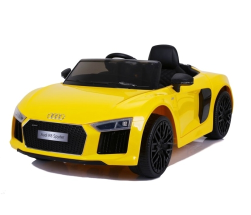 Электрический спортивный автомобиль для детей Big Audi R8 JJ2198 Yellow