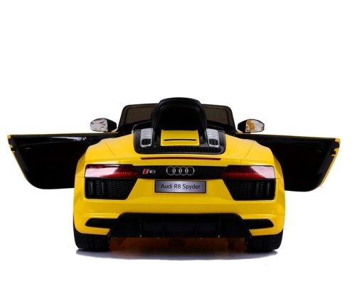 Электрический спортивный автомобиль для детей Big Audi R8 JJ2198 Yellow