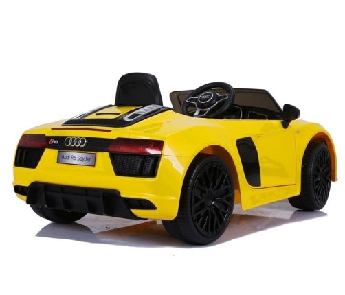 Elektriskā sporta automašīna bērniem Big Audi R8 JJ2198 Yellow