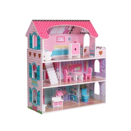 Dollhouse Wooden Villa Bianca Furniture 70 cm