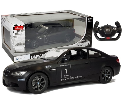 Car R/C BMW M3 Rastar 1:14 Black