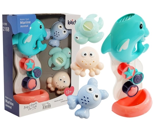 Bath toys sea animals