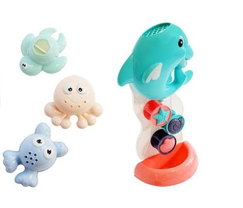 Bath toys sea animals