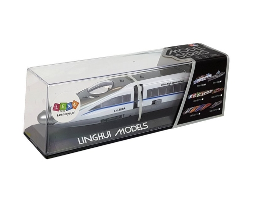 Pendolino Spring Powered Train White with Sound and Lights