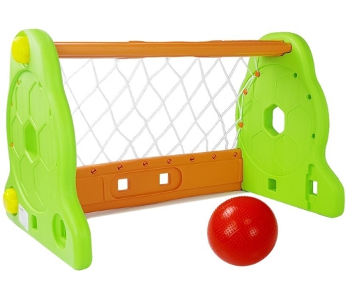 Children's Green and Orange Football Goal