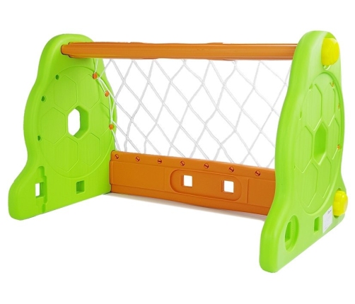 Children's Green and Orange Football Goal