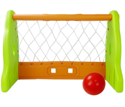 Children's Green and Orange Football Goal