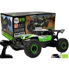 Remote Controlled Off-Road Racing Car 1:14 Green