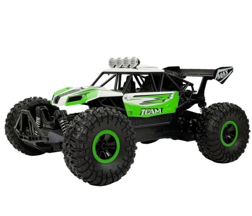 Remote Controlled Off-Road Racing Car 1:14 Green