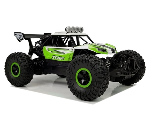 Remote Controlled Off-Road Racing Car 1:14 Green