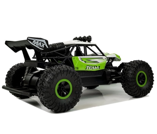 Remote Controlled Off-Road Racing Car 1:14 Green