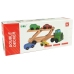 Wooden Green Truck with Trucks Blocks