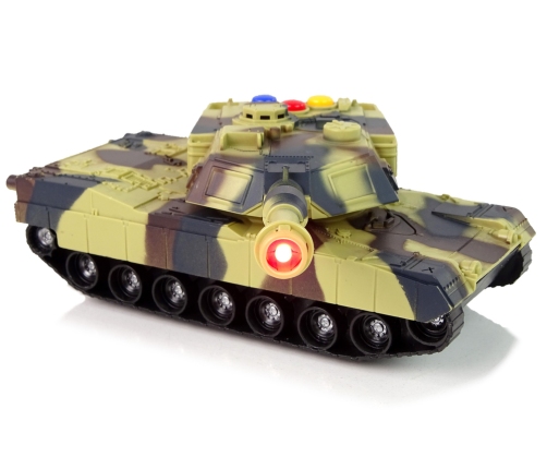 Military Tank 1:32 Moro Brown Sound Lights