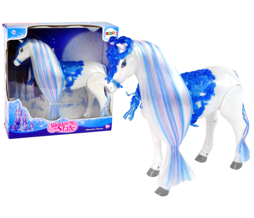 Fairytale White Horse Walks Sounds For Doll