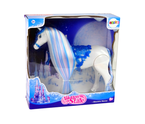 Fairytale White Horse Walks Sounds For Doll