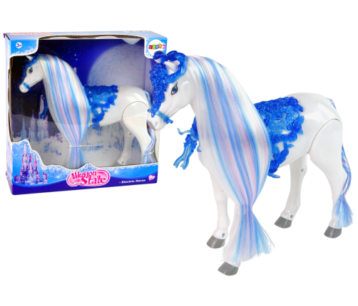 Fairytale White Horse Walks Sounds For Doll