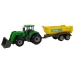 Farm Vehicle Tractor Trailer D Green