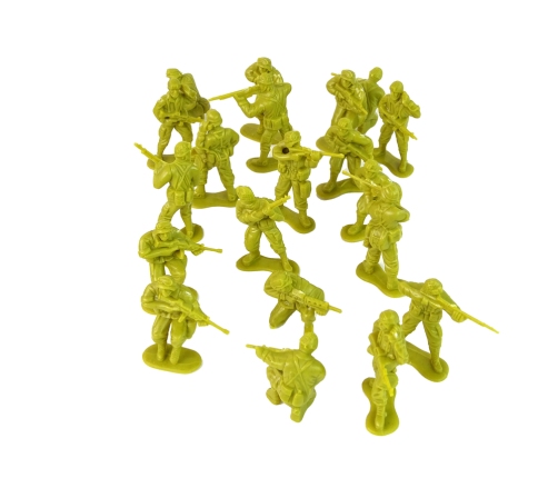 Green Soldiers Military Set